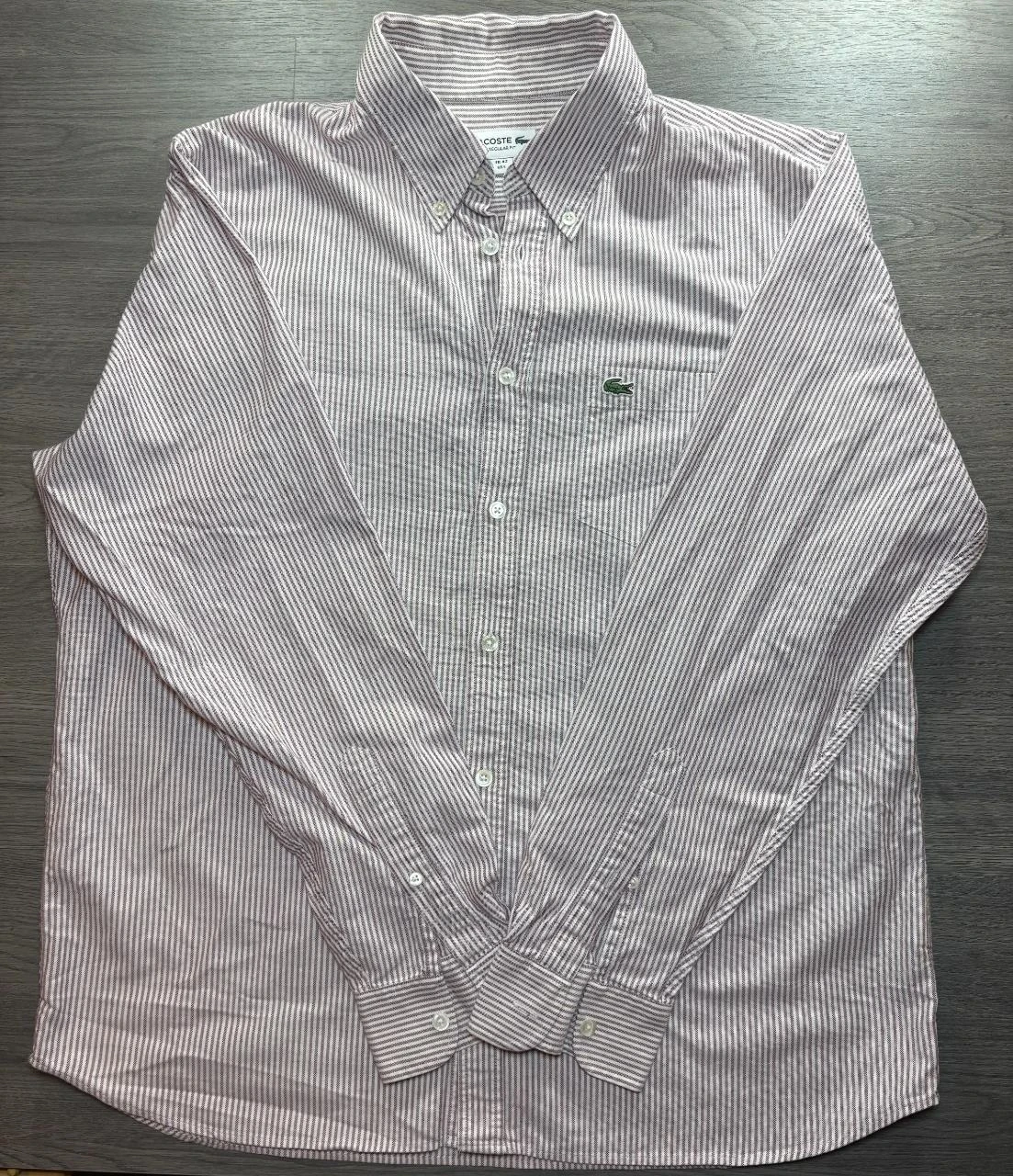 Camisa listrada Lacoste masculina – photo 4